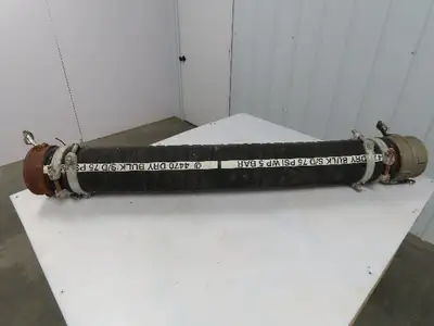 Jason Industrial 4470-0500 Bulk Material Suction Hose 44"x 5" ID w/ CamLock Ends