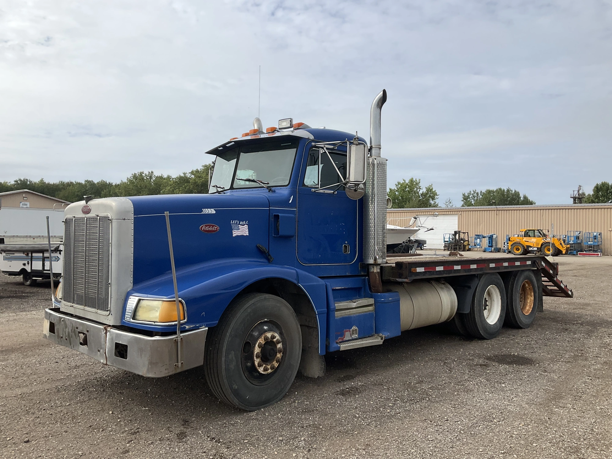Used 1989 PETERBILT 377 Flatbed Trucks Michigan US | Miedema Asset Management Group #1455009