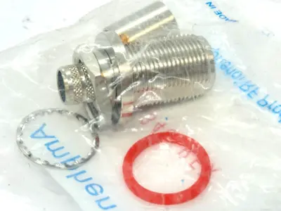 082-346-RFX | Amphenol RF  N-Type Straight Crimp Jack RG-8 RG-213 RG-225 50 Ohm - New