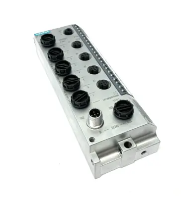 USED SIEMENS SIMATIC DP ET200ECO PN I/O MODULE 8 DIO, DC24V/1,3A