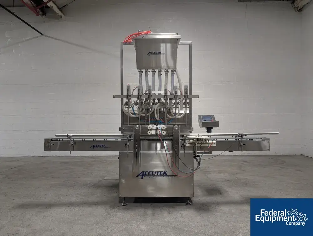 USED Accutek AccuTek Inline Piston Filler, Type AVF6