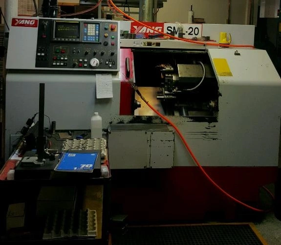 Used 1998 YANG SML-20 CNC Lathes Vermont US | Two Spade Machinery LLC #507172
