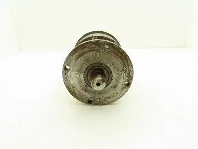 Inline Helical Gear Reducer 60:1 Gearbox IEC 71 Metric C-Face x Flanged Output