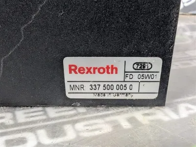 Rexroth 3375000050 DDL Pneumatic Valve Driver Used