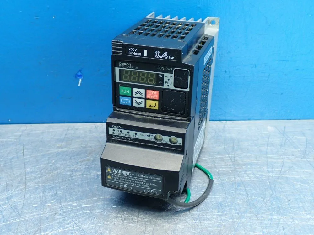Used OMRON 3G3MX2A2004V1 Power Inverters | HGR 24 #747972