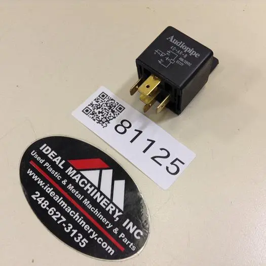 Used AUDIOPIPE 40-AR-B Relays & Switches Michigan US | Ideal Machinery #710229