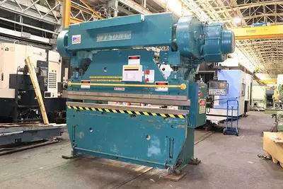90 TON x 8' WYSONG MODEL 90-6 AIR CLUTCH MECH. PRESSBRAKE