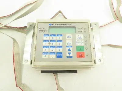 Sumitomo MTS NTAC2000 Motor Drive 480VAC Input 400Hz 3.4A Output Panel