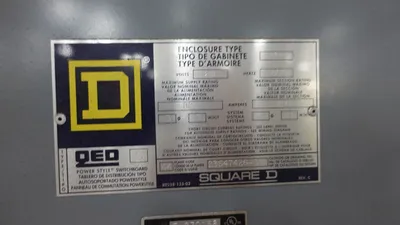 SQUARE D QED POWER STYLE / MODEL 5 Electrical Switchgear / Power Distribution Switchboard | Machinery Solutions Group, Inc. (2)