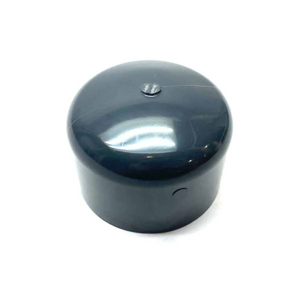 New | in-Stock Spears Round PVC Cap Socket Plug 3" SCH80 Gray Plumbing Equipment Michigan US | Maverick Industrial Sales #1462926
