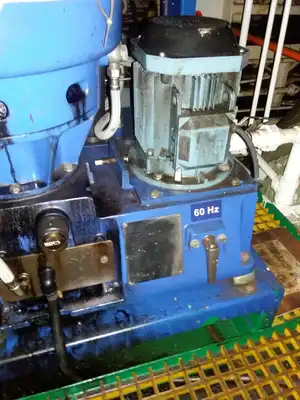 Alfa-Laval P-615 fuel/lube oil purifier, 316SS.