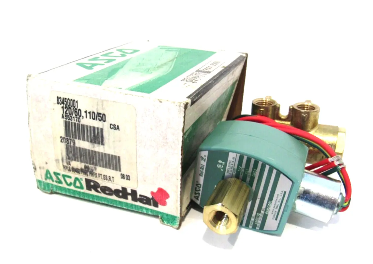 NEW ASCO 8345G001 SOLENOID VALVE