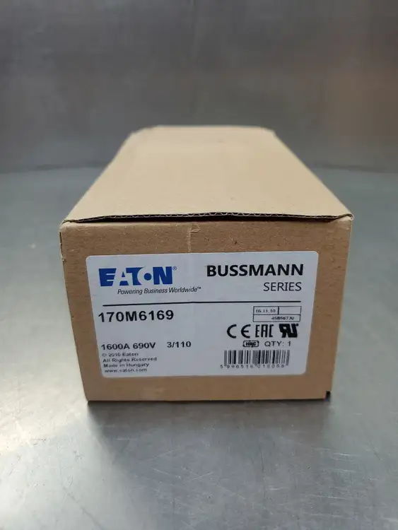Used Eaton Bussmann 170M6169 Fuses | Palmetto Automation #1153625