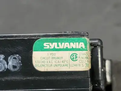 15 Amp, 2 Pole, 120/240 volts Circuit Breaker