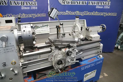 Used SUPERTEC 1640V Engine Lathes California US | Sterling Machinery Exchange #1465479