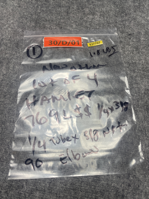 New | in-Stock Ham-Let 769LSS1/4X3/8 Plumbing Equipment California US | Davliegogo LLC #1705315