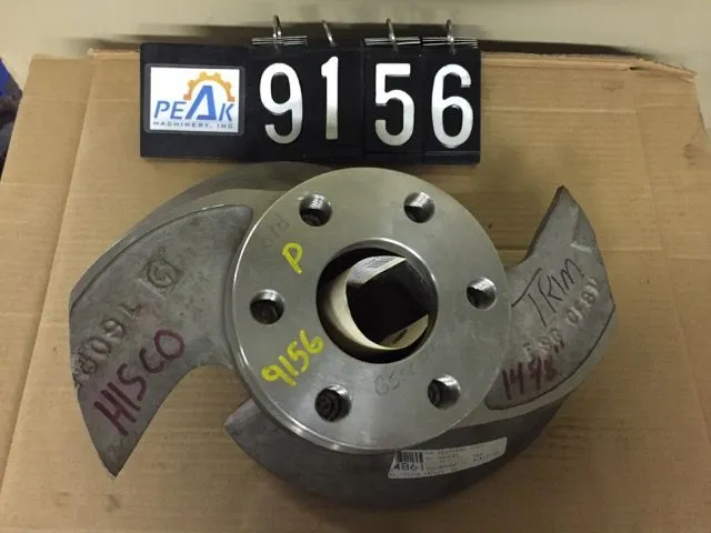 Goulds 3135 Impeller to fit pump size 8x14-20, 2 vane, 14 5/8", NEW