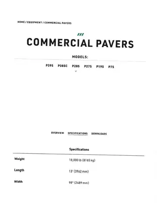 Used 2023 WEILER P285 Tracked Pavers California US | Mittry Construction #1363475