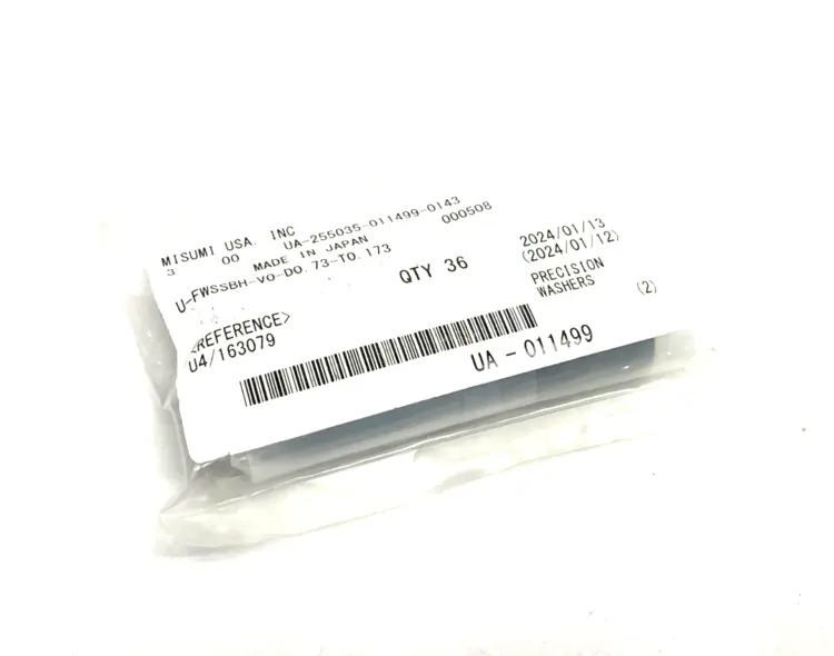 New | in-Stock MiSUMi Precision Flat Spacer Washers Hardware Washers Michigan US | Maverick Industrial Sales #1470232