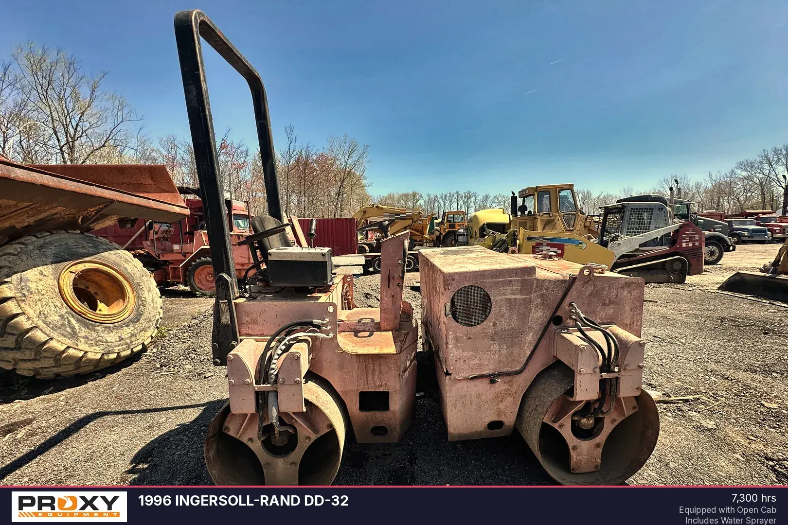 Used 1996 INGERSOLL-RAND DD-32 Tandem Rollers Pennsylvania US | Proxy Equipment #1385115