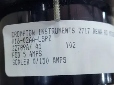 NEW CROMPTON INSTRUMENTS 016-02AA-LSPZ