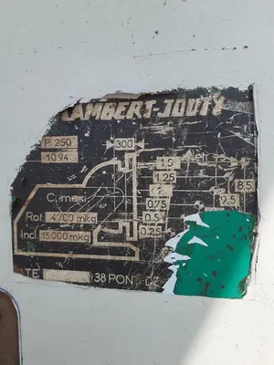 USED LAMBERT-JOUTY 25 TON WELDING MANIPULATOR