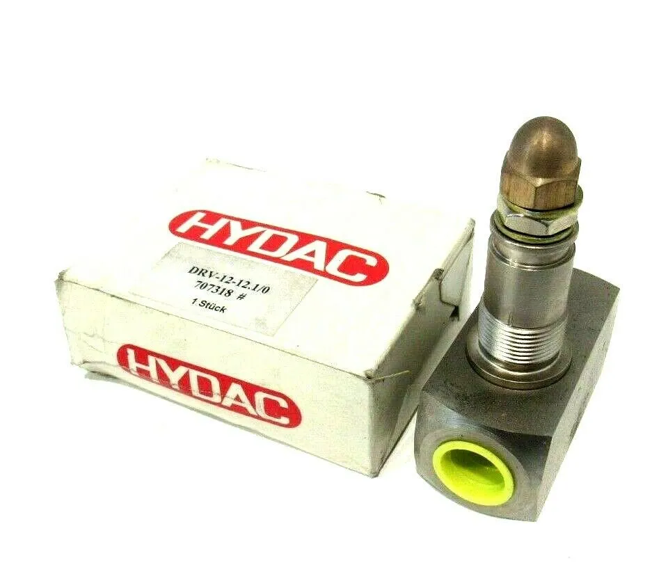 NEW HYDAC DRV-12-12.-1/0 FLOW CONTROL VALVE DRV121210