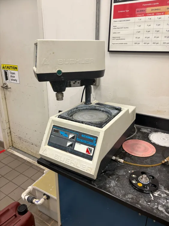 Used BUEHLER ECOMET 3 Wafer Polishers South Carolina US | ESS Industrial Equipment Sales #1700169