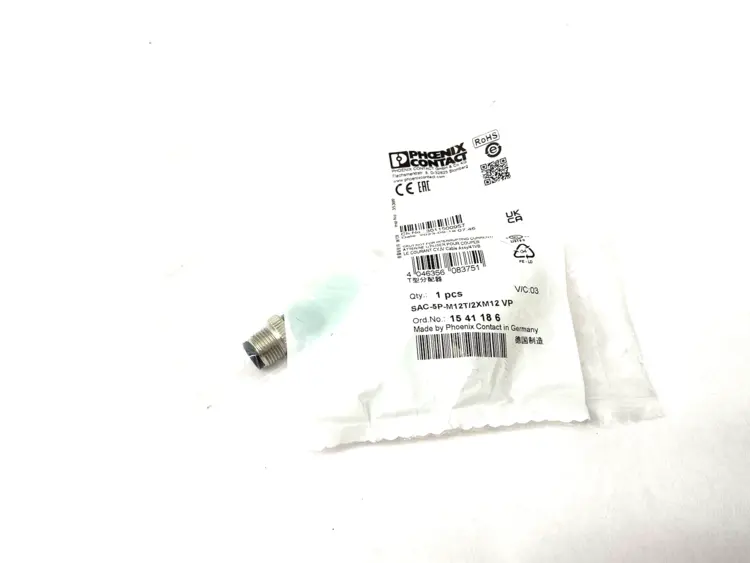New | in-Stock Phoenix Contact T-Distributor 5-Position A-Coded 1541186 Connector Accessories Michigan US | Maverick Industrial Sales #1402142