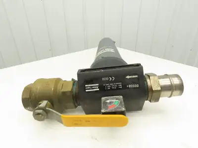 Atlas Copco DD550+ Compressed Air Filter 232psi with 3" Ball Valve 2901-2003-10