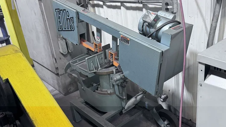 ELLIS 1600 Horizontal Band Saws | T.R. Wigglesworth Machinery Co.