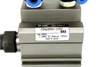 SMC CDQ2B50-10DC Compact Pneumatic Cylinder, 50mm Bore, 10mm Stroke