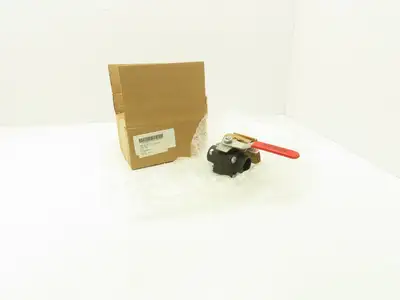 Worcester 444 TSW Manual Ball Valve 1" Socket Weld 1000PSI
