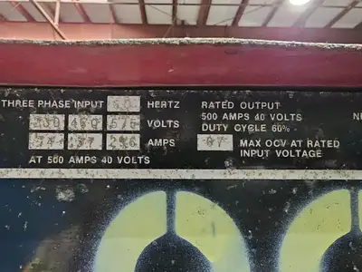 USED LINCOLN ELECTRIC R3R-500