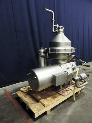 Alfa-Laval MRPX 514 HGV-74C cold milk separator, 316SS.