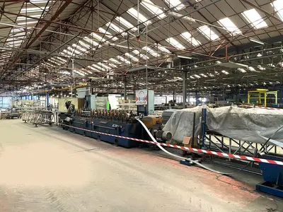 USED JIDET ROLLFORMING LINE WITH 7 TOOL SETS