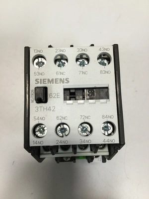 Used SIEMENS 3TH4262-0A PLC Contactors | Ideal Machinery #619937