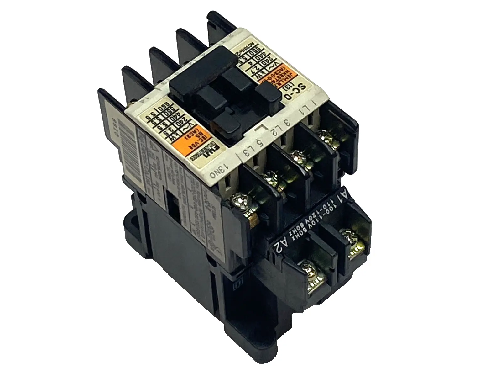 Used Fuji SC-0 3-Pole Contactor 13A 600V 1NO Aux 100-110V 50/60Hz Coil PLC Contactors Michigan US | Maverick Industrial Sales #1401403