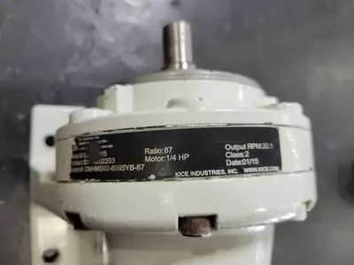 USED KICE INDUSTRIES CNHMS02-6095YB-87