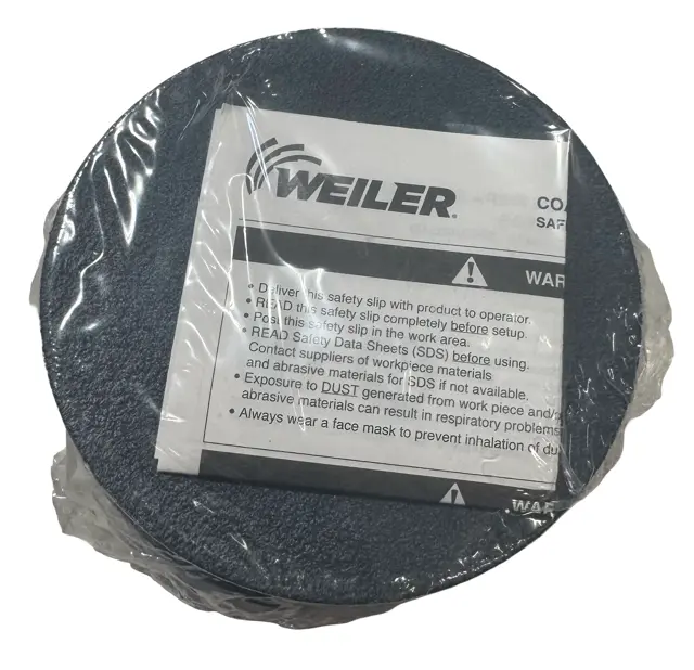 Weiler Wolverine 4-1/2" x 5/8-11 Resin Fiber Sanding Discs 80 Grit Zirconia Alumina 25pk