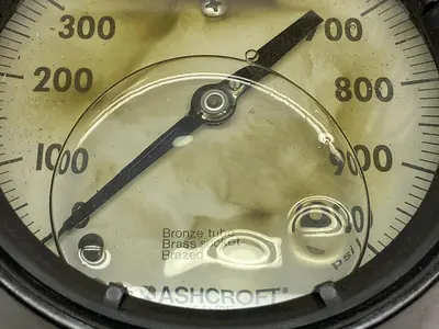 New | in-Stock ASHCROFT 0-1000 Universal Pressure Meters Ohio US | Surplus Asset Holdings #1237661