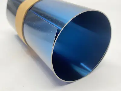 NEW TBI BLUE TEMPERED SPRING STEEL 6" WIDE 0.006" THICK 50" LENGTH