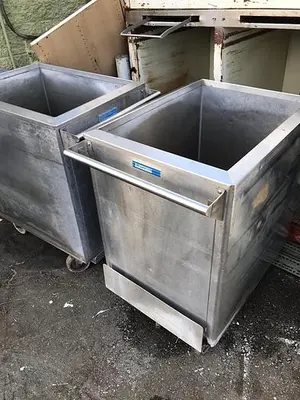 Kloppenberg 200L Insulated SS Bins