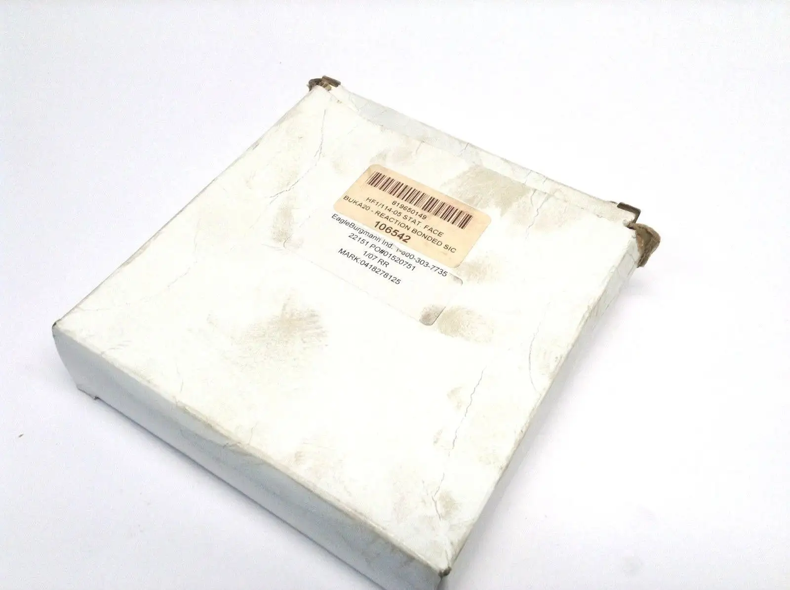 New | in-Stock EAGLEBURGMANN STAT. FACE BUKA20 REACTION BONDED SIC SEAL Seals & Gaskets | Maverick Industrial Sales #1118540