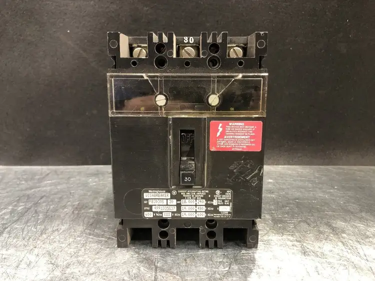 Used WESTINGHOUSE FB3030S Switchgears British Columbia CA | Lenmark #244066