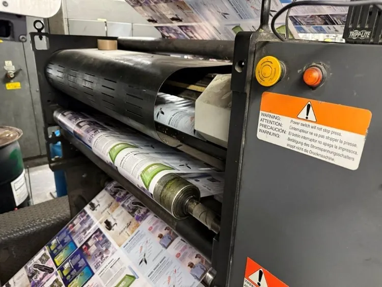 Used GMI ColorQuick Closed-Loop Color 38" / 1 Web Web-fed press Illinois US | Machinery Solutions Group, Inc. #685583