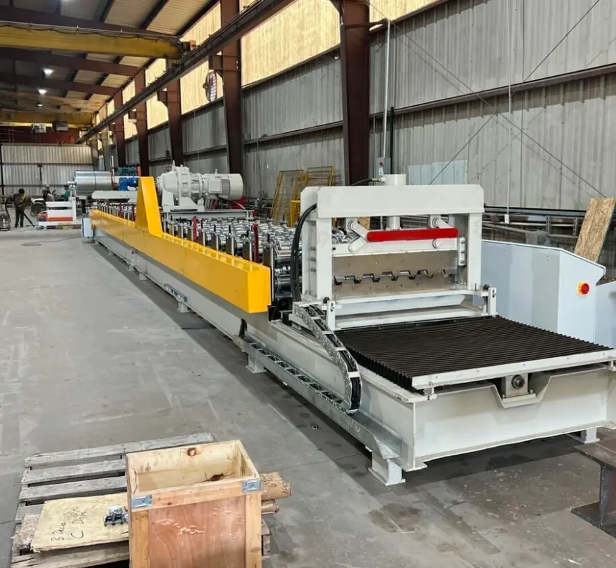 1.5" A Narrow Rib Metal Roof Deck Roll Forming Machine – Connecticut