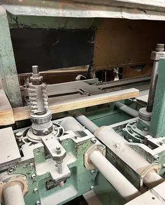 USED ONSRUD DOUBLE-HEAD INLINE PROFILE SHAPER