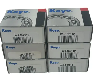 NEW LOT OF 6 KOYO WJ-162112 NEEDLE ROLLER BEARING WJ162112