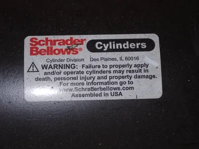 Schrader Bellows 8" X 49" Cylinder